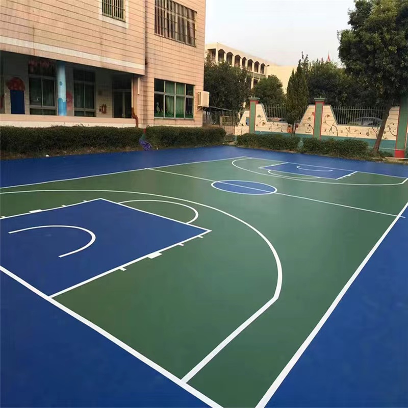 专业施工的硅PU球场材料出现胶化的原因是什么